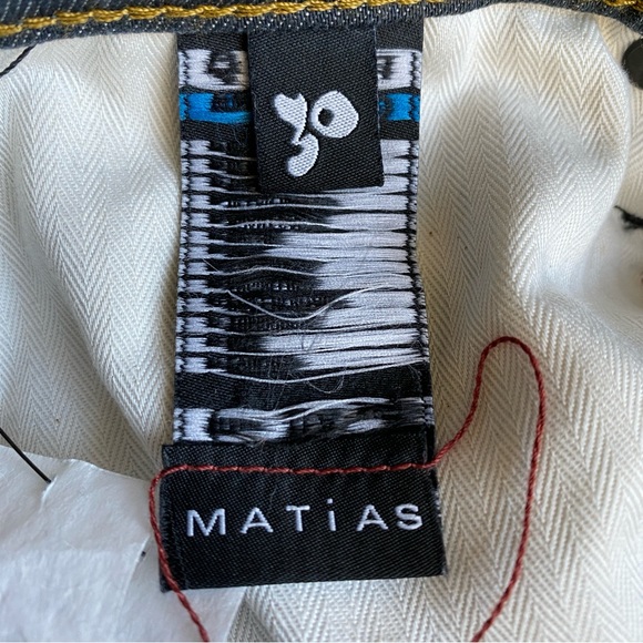 ❌SOLD❌ Matias Co Sol Taper Run Mid Rise Slim Jeans - 30 (runs large) - Picture 12 of 16
